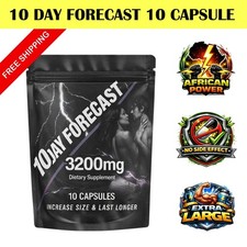 FORECAST 3200 mg Male Herbal Enhancement Dietary Supplement 10 Pills