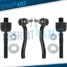Front Inner and Outer Tie Rod Ends for 2009 2010 2011 2012 2013 2014 Acura TL