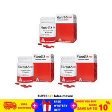 3 X Viartril-S Glucosamine 500Mg , Knee  Joint Pain Supplement 90 Capsules