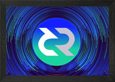 Decred Framed Wall Art Poster Canvas Print Picture