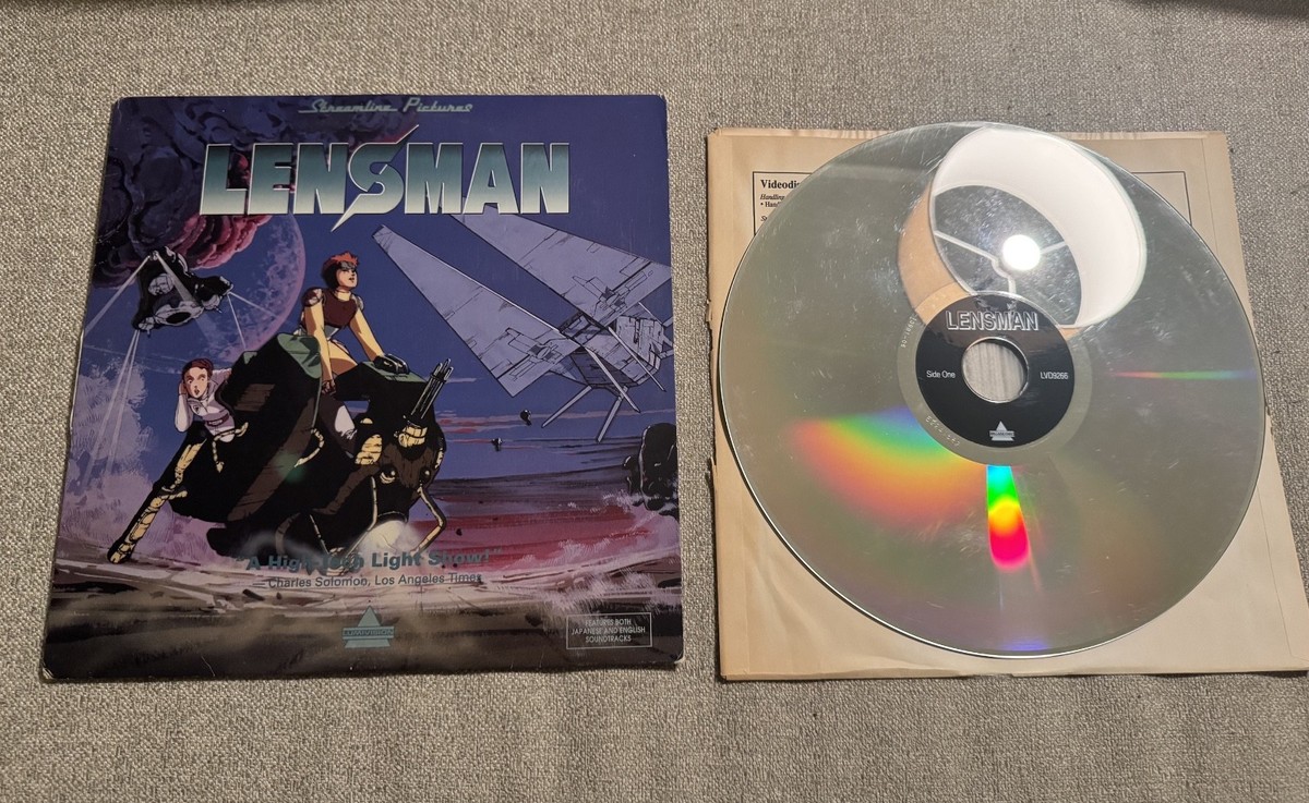 Lensman: The Movie Laserdisc (1984) [LVD9266] - Eng+Jpn - Pioneer