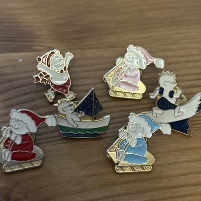 Vintage Konvolut 6 Tommy's Charity Campaign Pin Anstecker