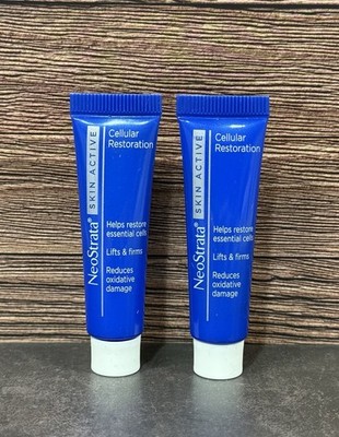 Neostrata Skin Active Cellular Restoration .17oz/5g Sample Size Bundle Lot Of 2