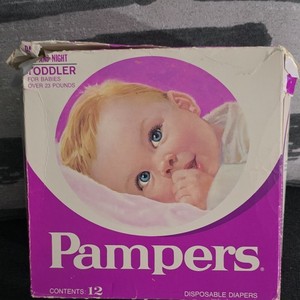 Pampers Toddler Day and Night Disposable Diapers Over 23 lbs 12 Count