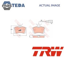 GDB1415 BRAKE PADS SET BRAKING PAD REAR TRW NEW OE REPLACEMENT
