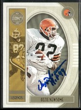 2019 Panini Legacy Ozzie Newsome Auto Cleveland Browns #127