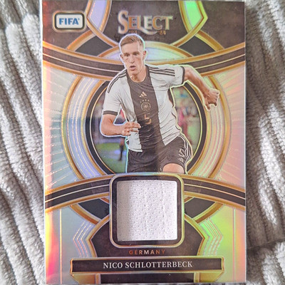 Panini Select FIFA 2023/24 Nico Schlotterbeck Deutschland Swatches Prizm SSF-NS