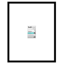 Americanflat 11x14 Picture Frame with Shatter-Resistant Glass - Use as 2x3 Fr...