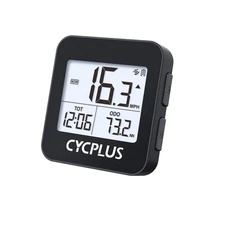 Wireless GPS Bike Computer, Waterproof Cycling Speedometer with Backlight & Data