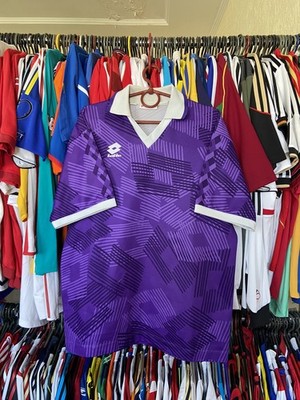 1990s LOTTO TEMPLATE FOOTBALL SHIRT SOCCER JERSEY FIORENTINA sz