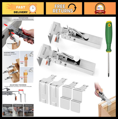Drawer Front Installation Clamps - Easy Labor-Saving Fixing Clips for Drawer Pan