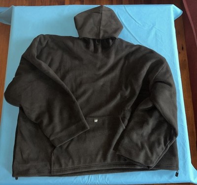 Yeezy Gap Polar Fleece Hoodie Black  Size Large Men s YZY