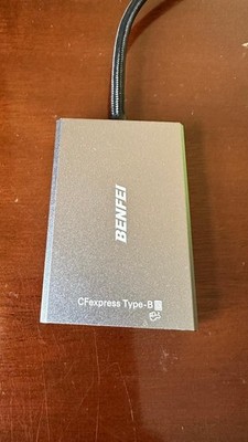 BENFEI Cfexpress Type B Card Reader with USB 3.2 (Gen 2) 10Gbps, USB-C&USB-A 2-I