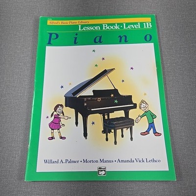 Lesson Book ~ Level 1B ~ Piano by Palmer~Manus~Lethco ~ 1999 VTG Paperback
