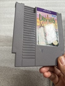 Crystalis for NES Nintendo Manual In Case Box Cut Out Good Shape
