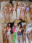 Vintage Barbie Doll Lot 1980s 1990s TLC Craft Restore As-Is Mixed Mattel Clone