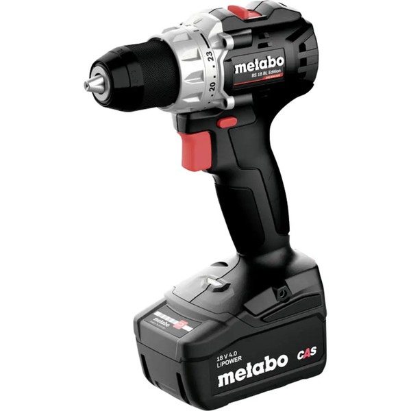 Metabo 613159900 Akku-Bohrschrauber 18 V 4 Ah Li-Ion Inkl. Akku, Inkl. LadegeräT-image