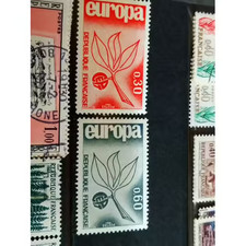Timbre France neufs 1455 1456 Europa 1965 30c 60c