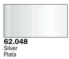 Vallejo Paint 60ml Bottle Metallic Silver Premium