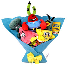 Valentine's Day SPONGE BOB  FRIENDS Plush Bouquet 13 Inch 2026 NEW