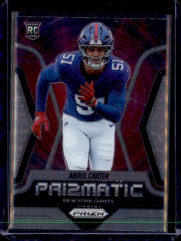 2025 Panini Prizm #10 Abdul Carter Prizmatic