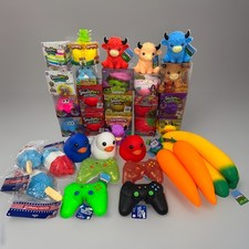 Large 36 Pc SmushMart/Sunny Days Jumbo Squishy Squeeze Assorted Lot Cow Cake