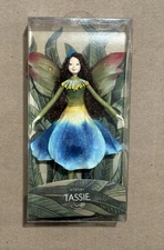 Tassie Blue/Green 4” Fairy. Handmade In Thailand #FF1701