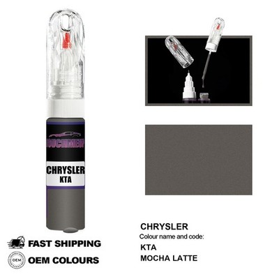 FÜR CHRYSLER MOCHA LATTE KTA Touch Up Lackstift Pinsel Fix Kit Kratzer Chip Set