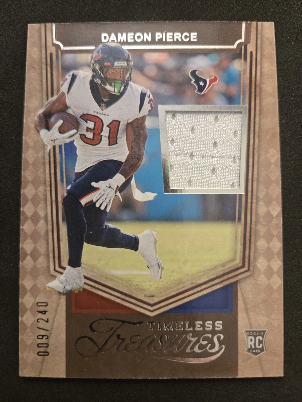 Dameon Pierce Panini Chronicles Timeless Treasures Jersey #TTDAP Base