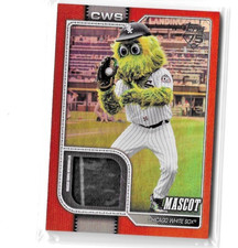 Chicago White Sox Mascot 2026 Topps Orange Parallel #MAS-CWS #d 23/25