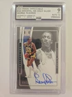 Graded PLG (CHINA) NBA Rookie Auto #'d /25 George McGinnis. Indiana Pacers