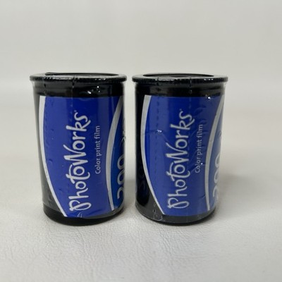 PhotoWorks Color Print Film 2 Rolls:  ISO 200/24 and ISO 400/24  Expired 2008