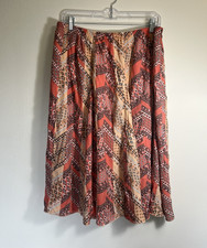Y2K Bohemian Boho Cottagecore Hippie Gypsy Artsy Maxi Skirt XL