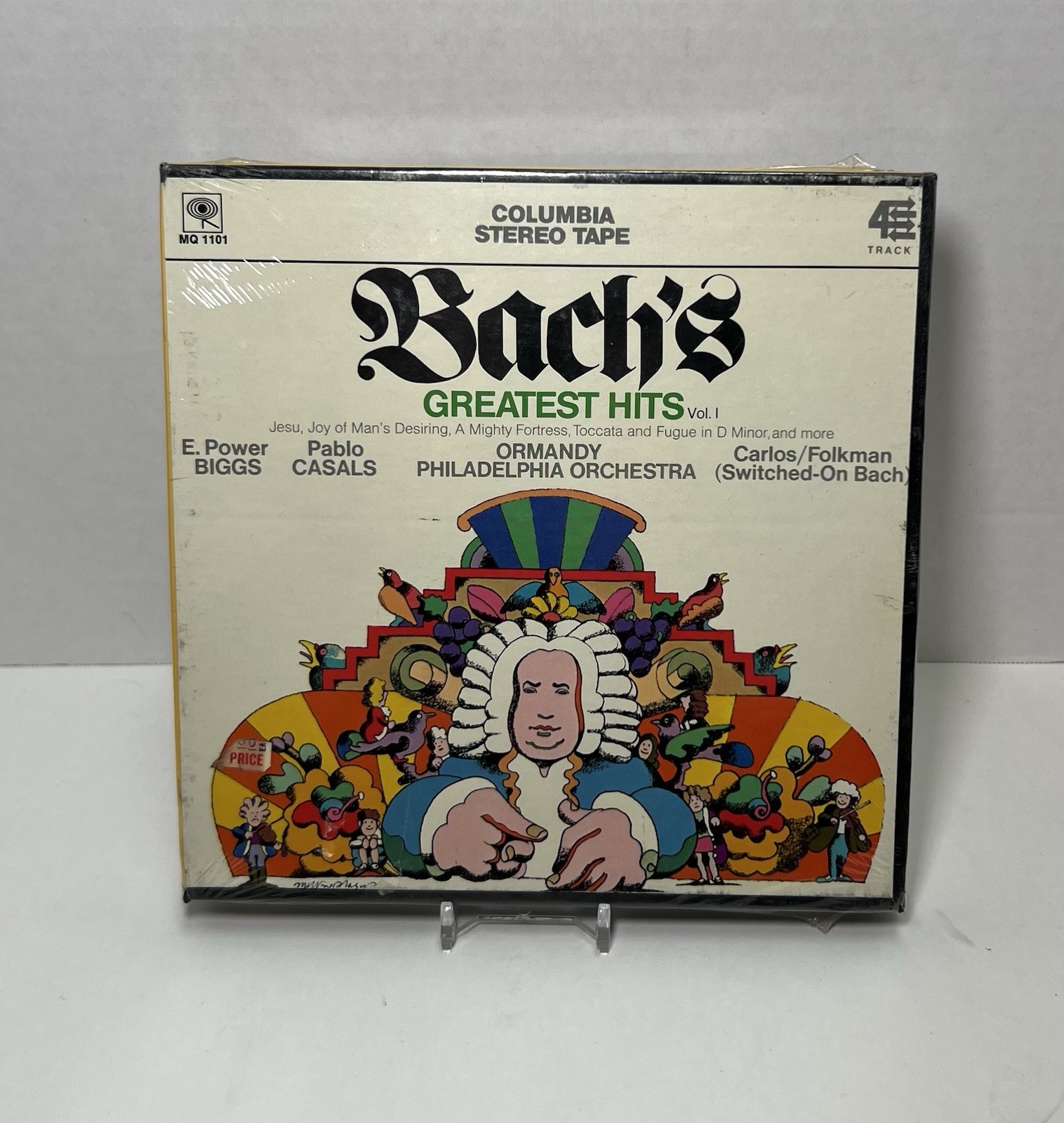 Bach’s Greatest Hits Vol 1 Reel To Reel Tape Columbia MQ 1101 Sealed *