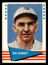 1961 Fleer Baseball Greats (F418-3) Bob Shawkey #139 VG-EX New York Yankees