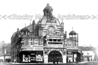 Azj-4 Her Majesty's Theatre, Walsall, Staffordshire um 1910. Foto