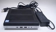 HP EliteDesk 800 G5 Desktop Mini Intel Core i5 9th Gen 3.00GHz 16GB 256GB SSD
