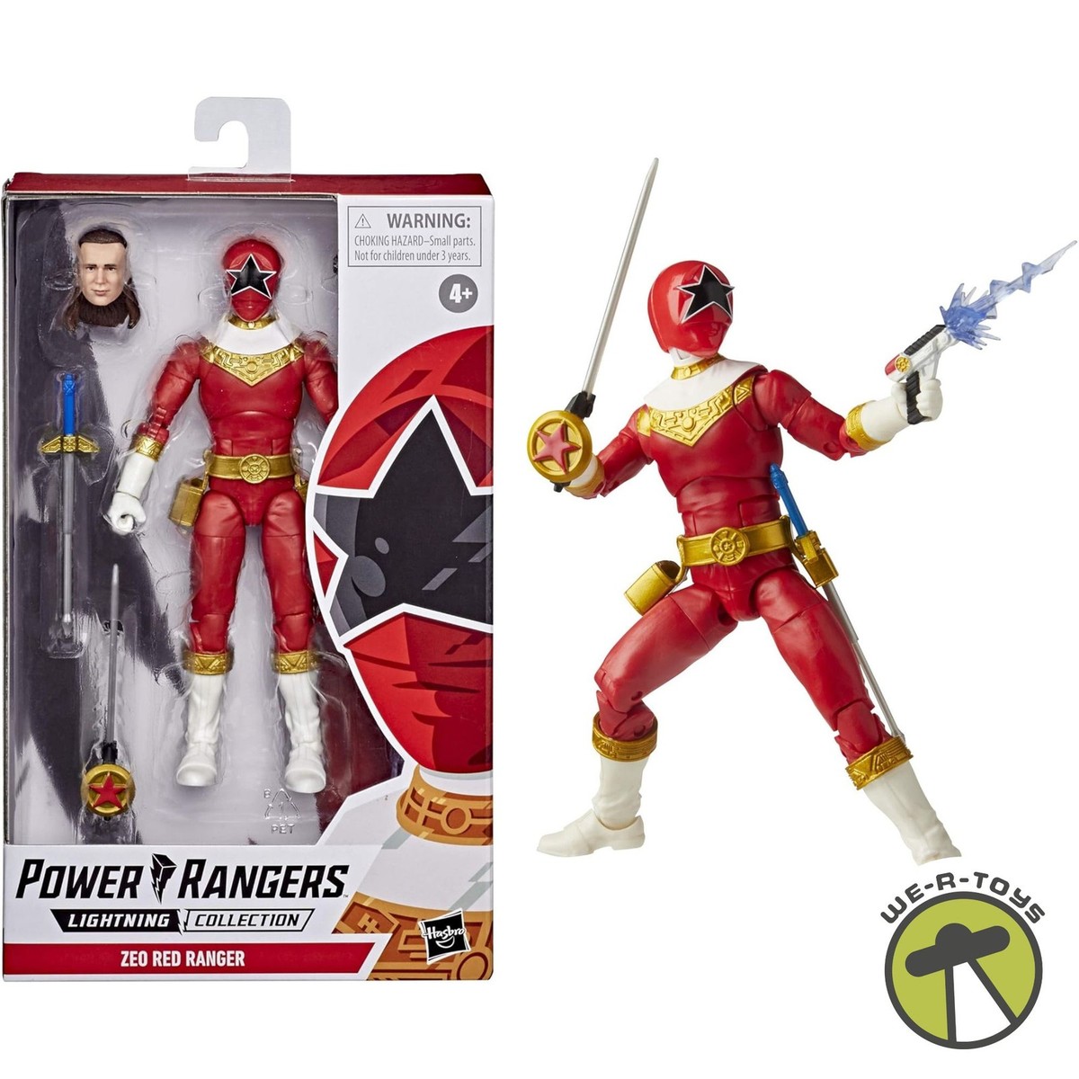 Power Rangers Lightning Collection Zeo Red Ranger 6 Inch Action