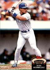 Ivan Rodriguez 1992 Stadium Club #415 Texas Rangers FREE SHIPPING AutographDen