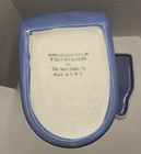 VINTAGE ART DECO HALL POTTERY CHINA COMPANY WESTINGHOUSE BLUE LIDDED PITCHER — photo 8