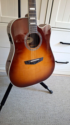 fast NEU D'angelico Premier Bowery Ice Tea burst Westerngitarre massive Gitarre 