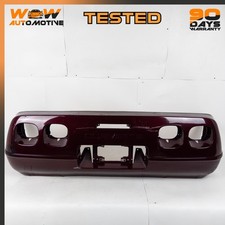 91-96 CHEVROLET CORVETTE C4 BASE REAR LOWER BUMPER COVER ASSEMBLY RED OEM