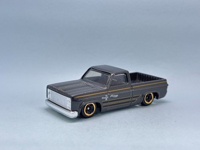 HOT WHEELS ’83 CHEVY SILVERADO ブラック 左向き 2025 Hot Wheels # '83 Chevy Silverado Black, Opened Un-spun Loose
