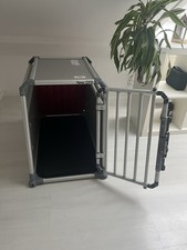 Hundetransportbox, 4pets Pro L, TÜV Süd Geprüft, Aluminium