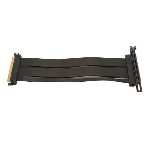 PCIE4.0 X16 Riser Cable High Speed 90° Double Row Graphics Card Extension Ca SAL - Afbeelding 9 van 22