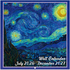 Wall Calendar 2026-2027 - Calendar 2026-2027, 18-Month Monthly Wall Calendar 202