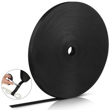 3/4 Inch x 300ft Fastening Tape Cable Ties Reusable Fastening Nylon Tape Doub...