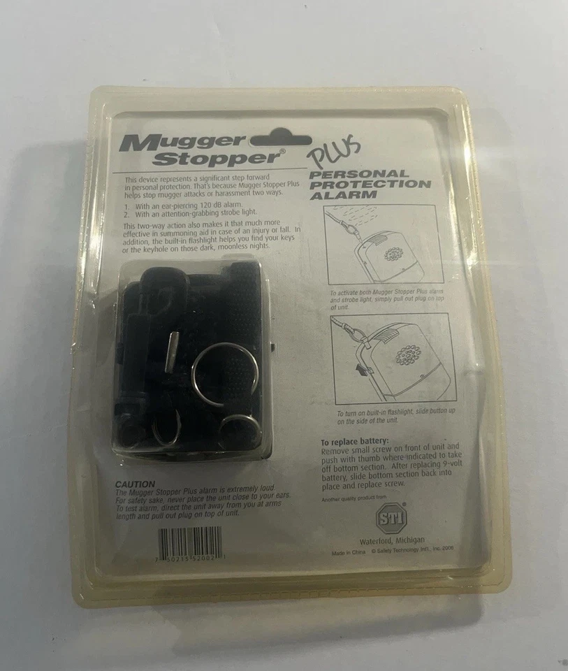 Mugger Stopper Plus Advanced Personal Protection Alarm & Strobe. Americorp New. - Image 3 of 3