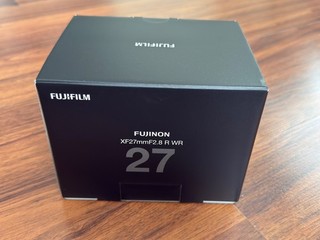 FUJIFILM XF 27mm f/2.8 R WR Lens Black