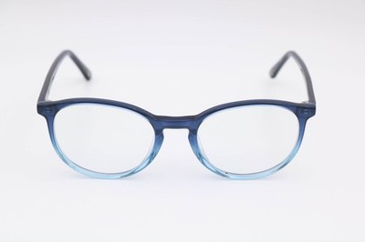 Muse Kylie Blue Square 35-003402 Eyeglasses Frames 50-19-145